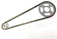 Motorcycle CGL Velocity Chain And Sprocket Set 