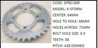 Honda Estorm Back Sprocket 38 Teeth