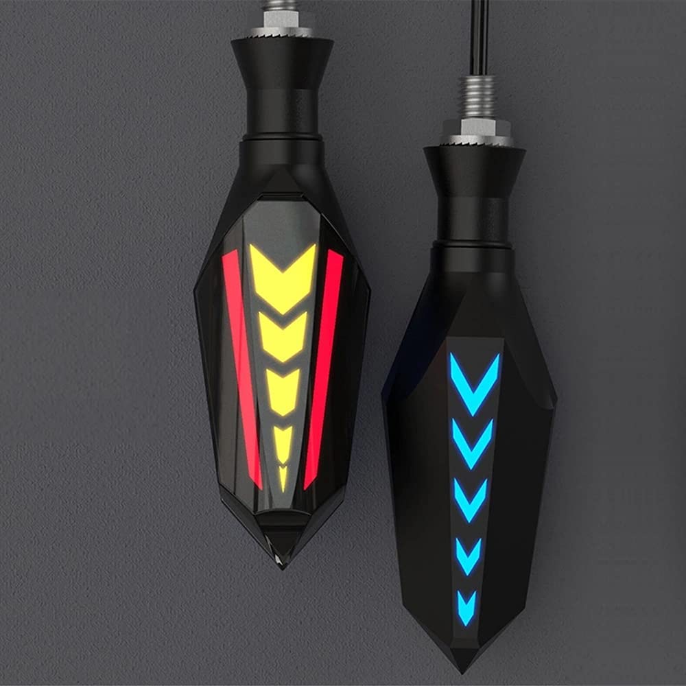 Motorcycle Indicators Flowing Turn Signal, Daylight Running Lights
