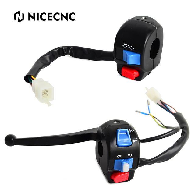 GY6 Button Handle Bar Set